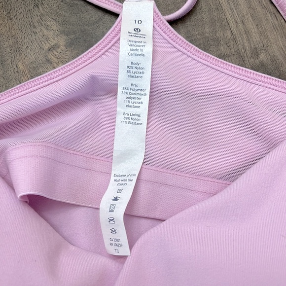 Lululemon Power Y Pink Tank - Picture 10 of 12